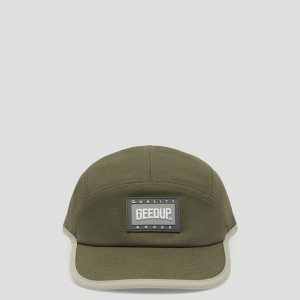 Core Logo Ripstop 5 Panel Hat Khaki
