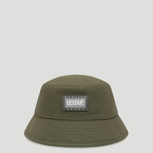 Core Logo Ripstop Bucket Hat Khaki