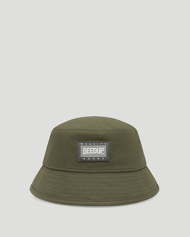 Core Logo Ripstop Bucket Hat Khaki Core Logo Ripstop Bucket Hat Khaki