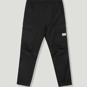 Geedup Cargo Pants Black back