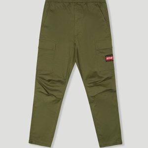 Geedup Cargo Pants Khaki back