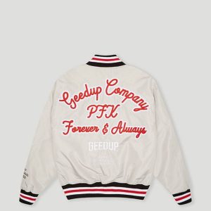 Geedup Company Varsity Grey Red