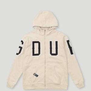 Geedup Hoodie Cream Black