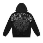 Geedup Proud Team Logo Hoodie Black back