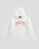 Geedup Proud Team Logo Hoodie White front
